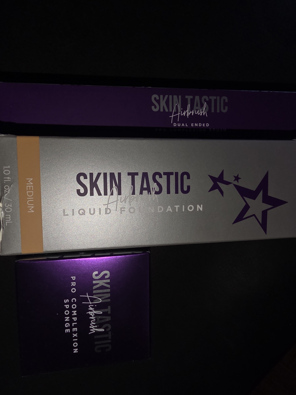 Skin Tastic Liquid Foundation - Medium Plus 2 Free Extras